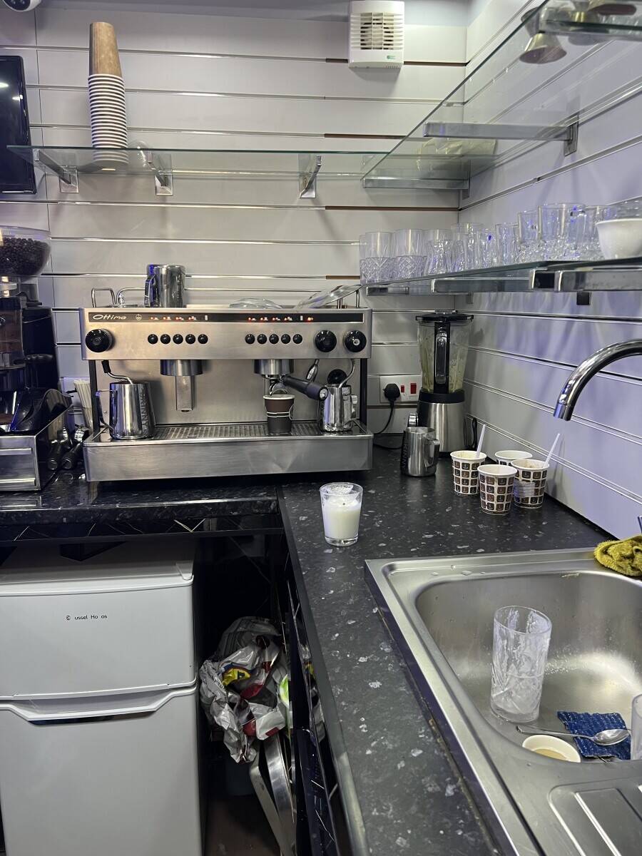cafe and restaurant business in Moss Side, Manchester,