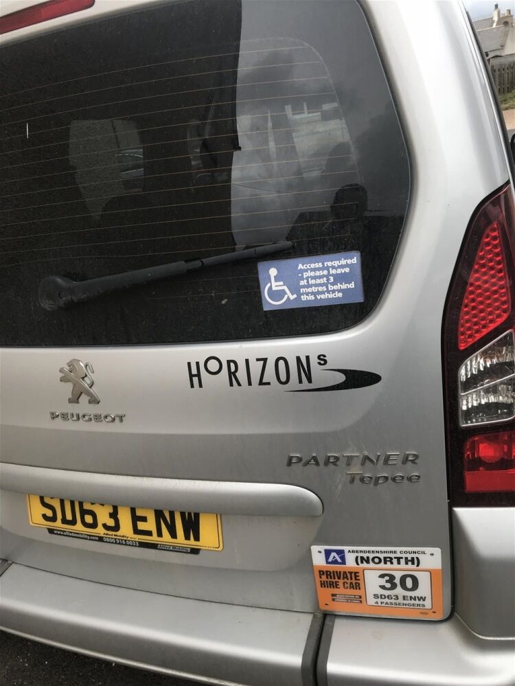 REDUCED -  PRIVATE TAXI HIRE COMPANY based ABERDEENSHIRE
