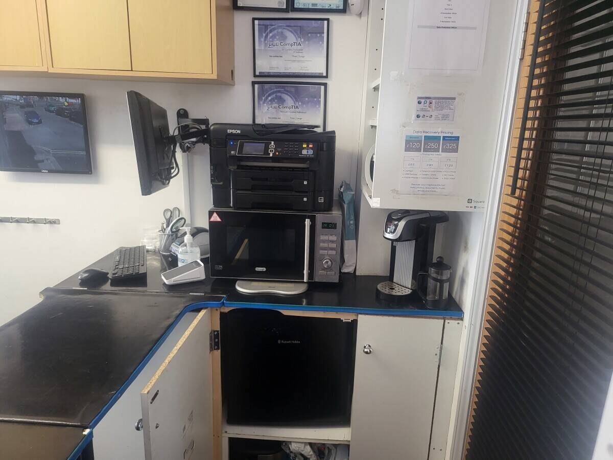 Computer repair workshop in Brighton