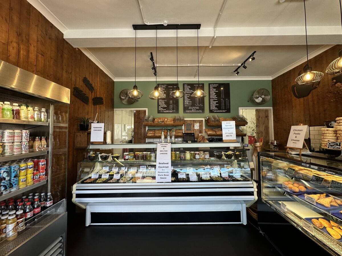 Established cafe and sandwich shop for sale on bustling high street