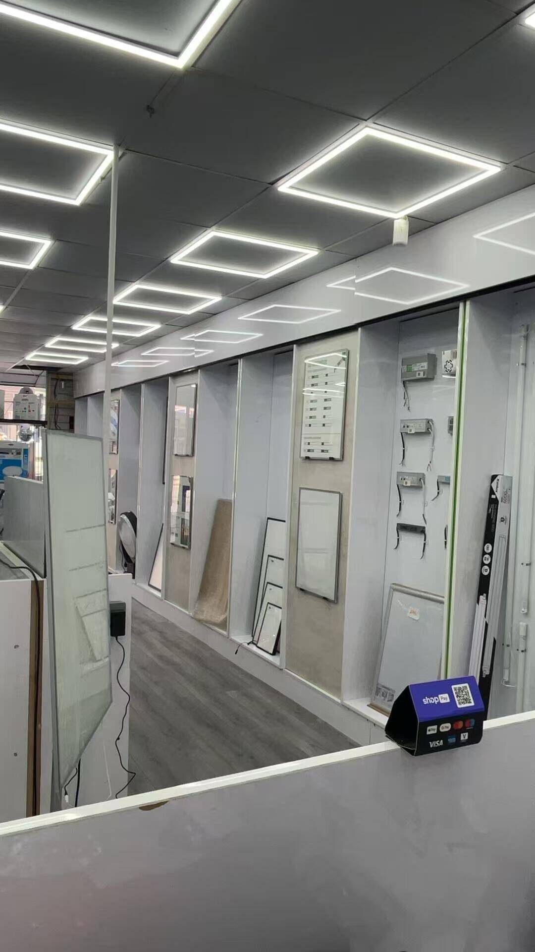 LED lighting, Displays, Digital screen shop located on a busy Bury new road with a potential to convert to other lines