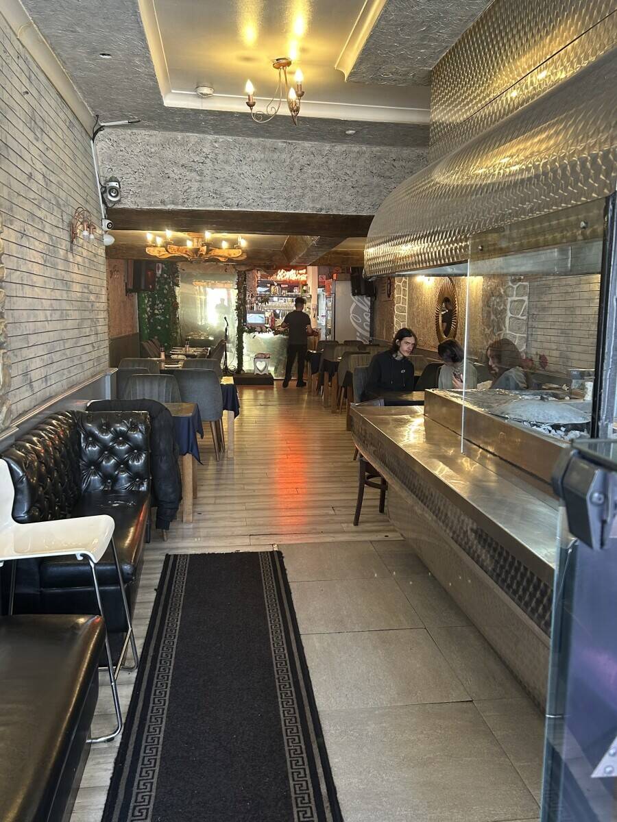 Established Turkish Restaurant with 2 bedroom flat upstairs included.