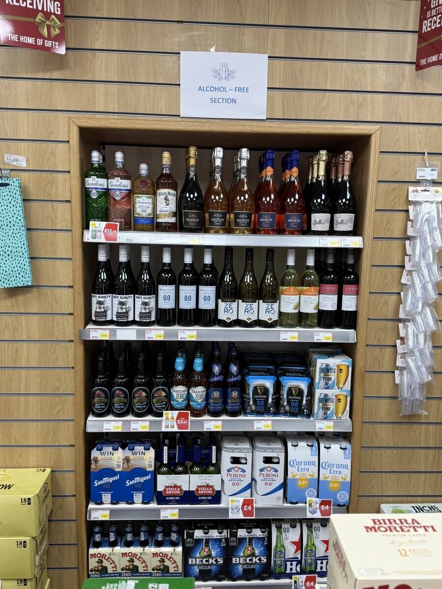 Busy off license shop for sale