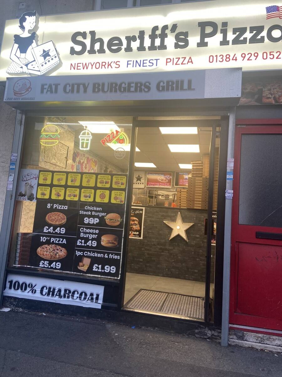 Pizza Shop for sale in Dudley West Midlands. Sheriffs pizza Photo 3