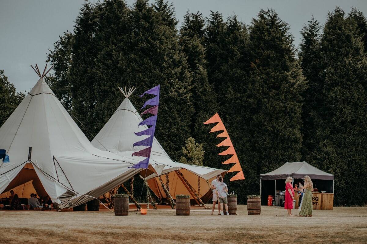 A Thriving Tipi Hire and Events Space Business in Surrey For Sale