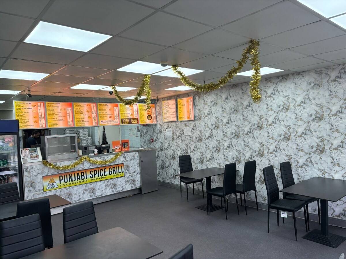 Well-known, Fully Fitted Hot Foot Takeaway Business, with 3-bedroom residential accommodation