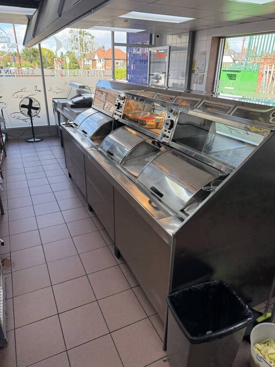 Established Fish & Chips shop for sale in Solihull West Midlands.