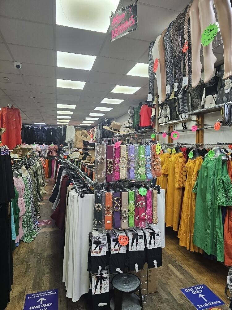 Clothing shop located on a busy fashion street in Finsbury Park