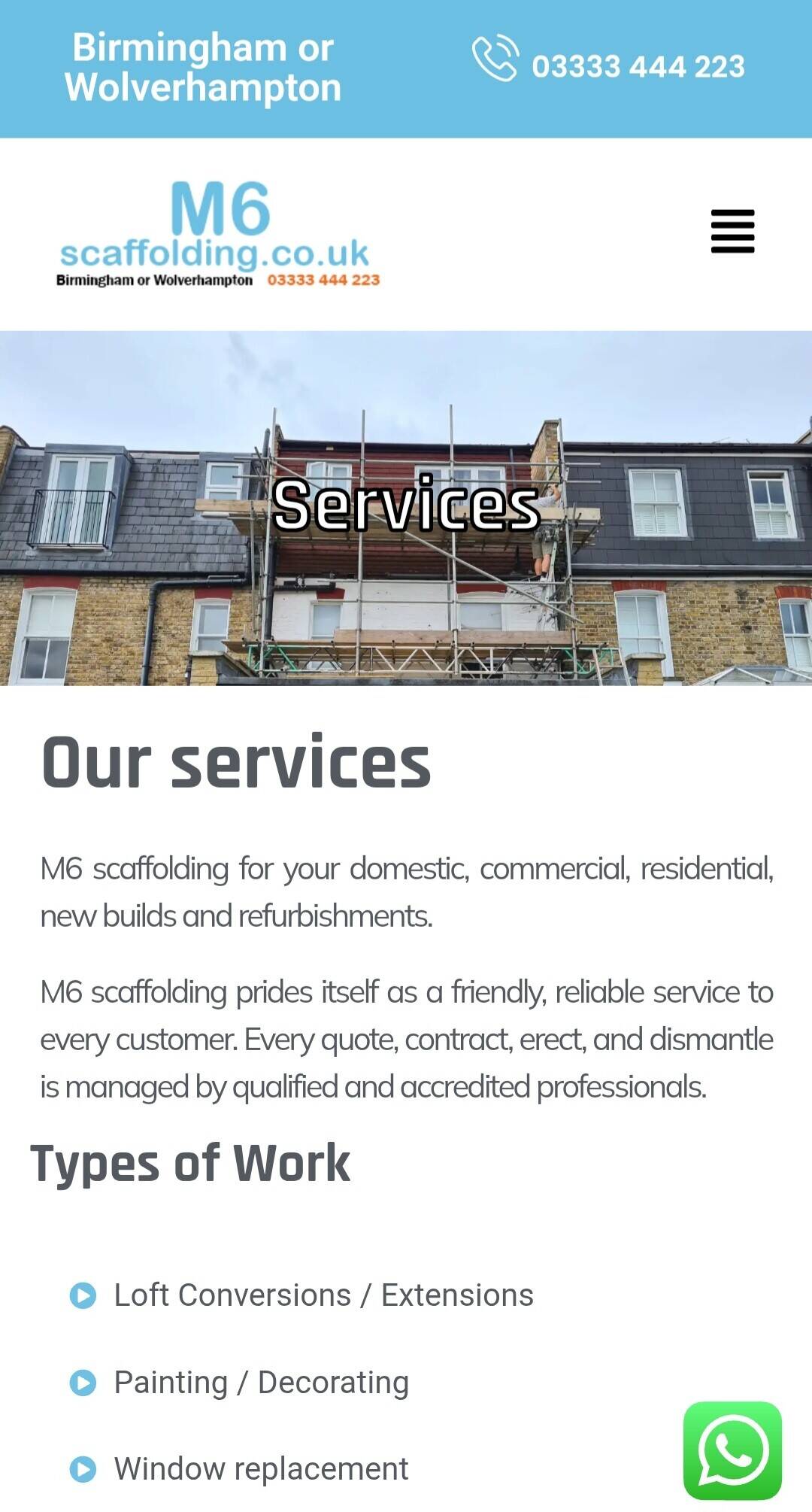 M6Scaffolding.co.uk for sale domain for sale Photo 3