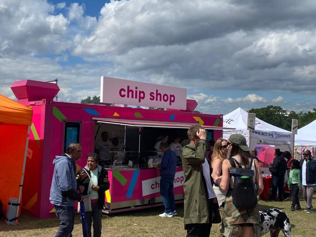 Fish & Chips business converted shipping container for sale&nbsp; Photo 3