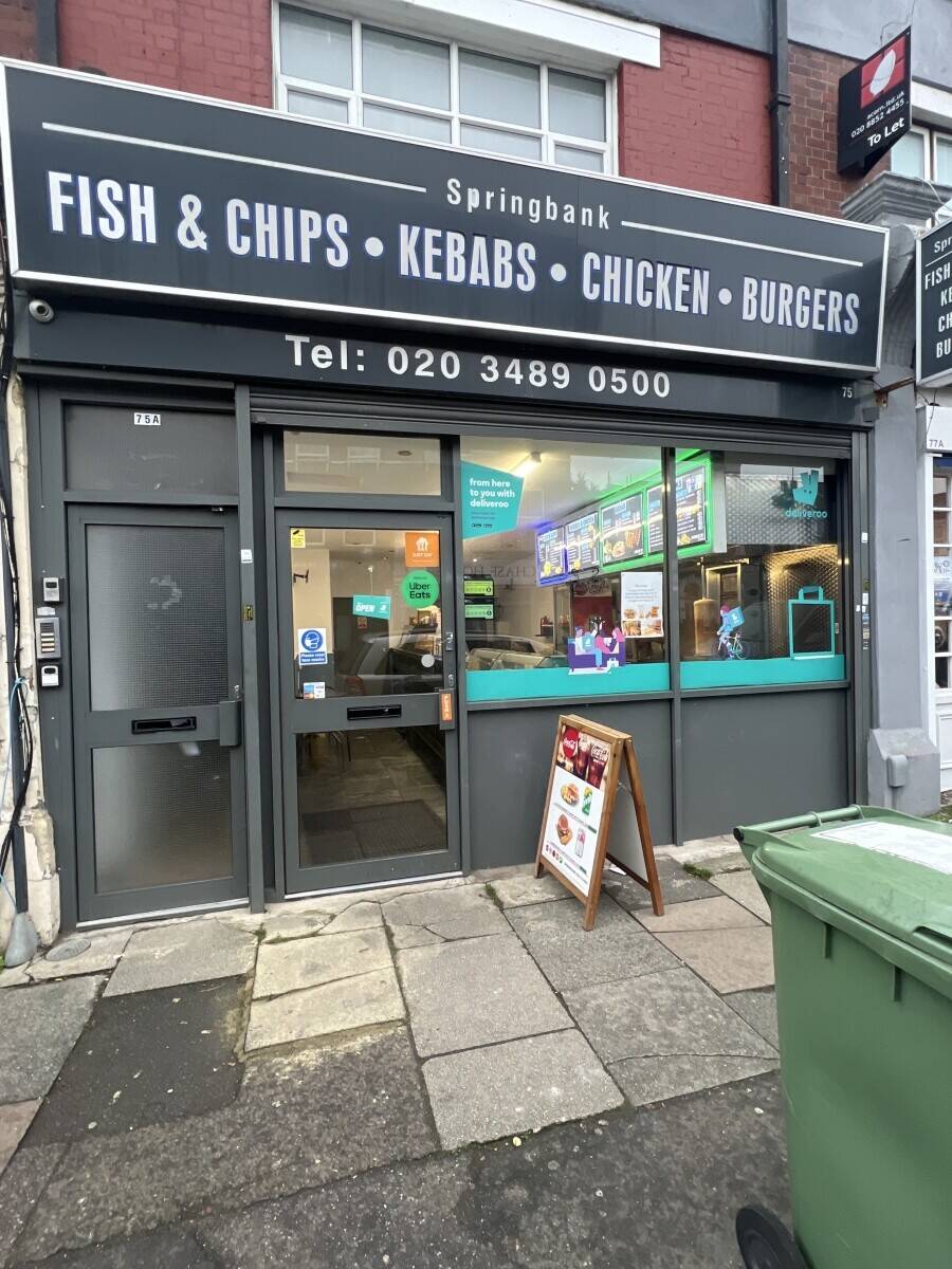 Fish and chips shop in hithergreen 
