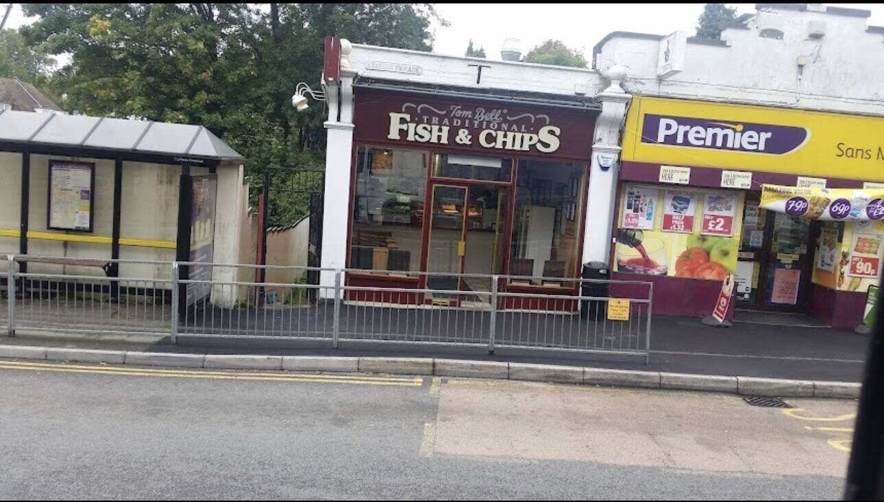 Take away fish and chip shop