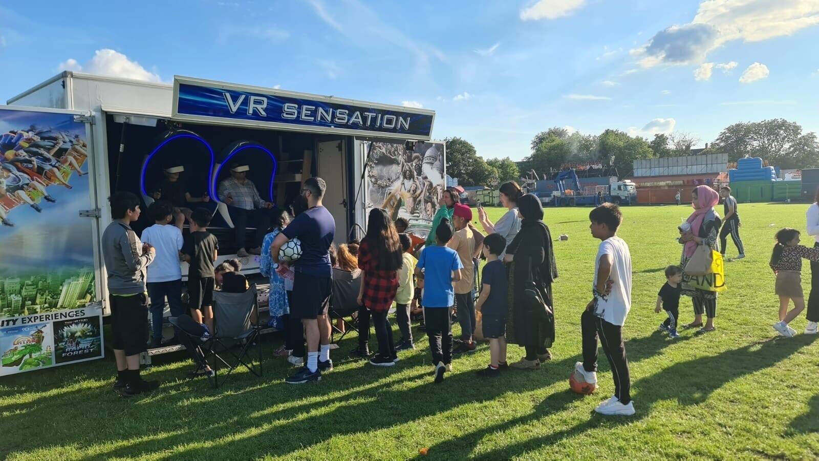 Mobile Entertainment Virtual Reality similator
