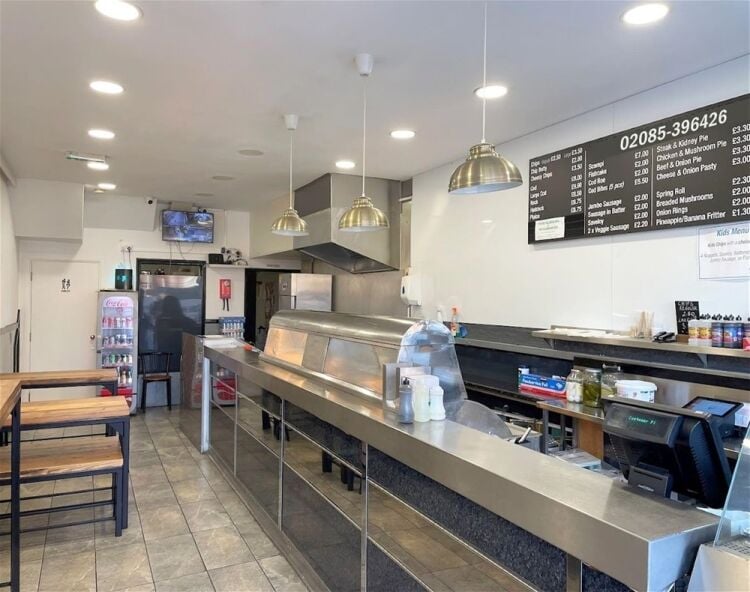 Fish and Chip Shop in London