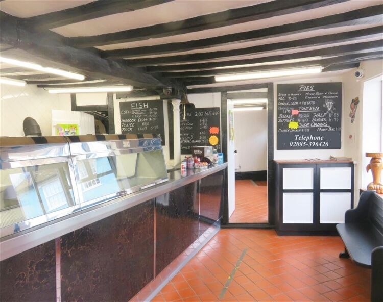 Grade II listed substantial freehold fish & chip shop with lovely family home in Suffolk. Photo 3