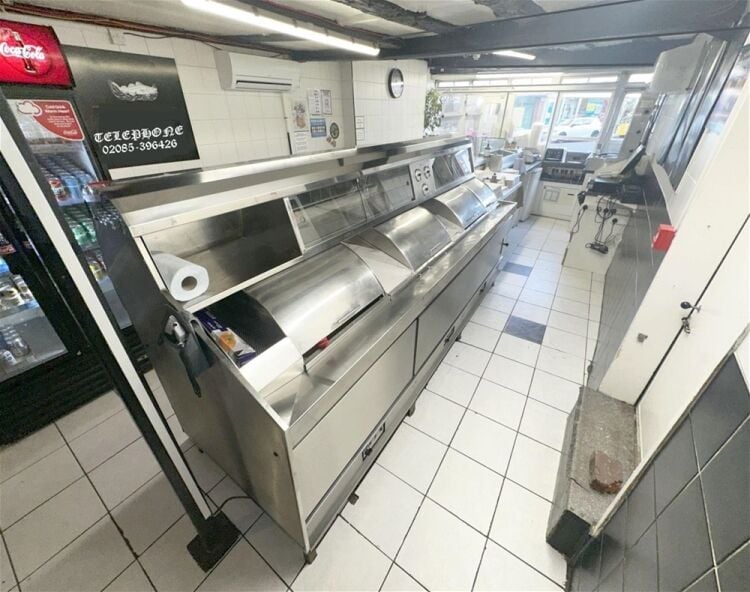Grade II listed freehold fish & chip shop, Newent town centre