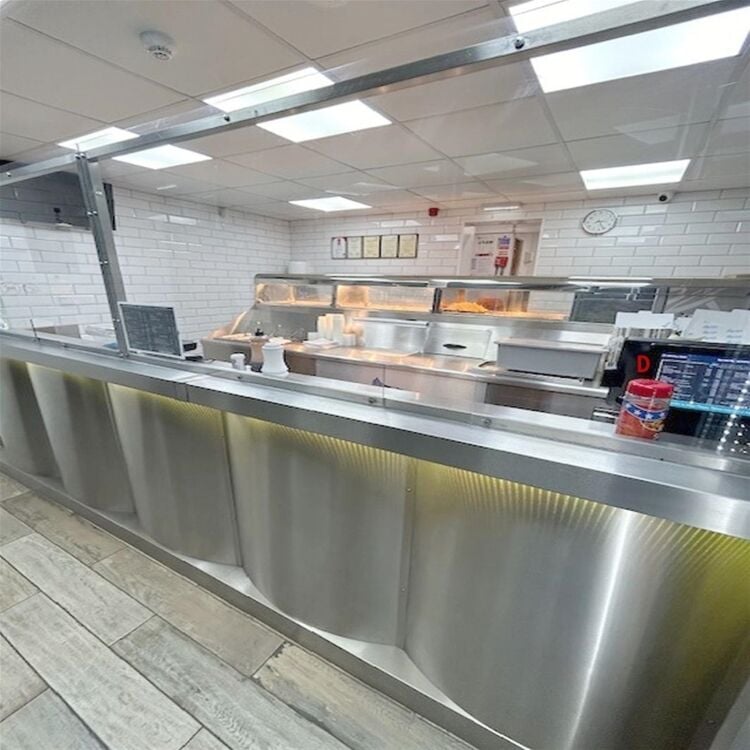 Refurbished freehold fish & chip shop, Huddersfield
