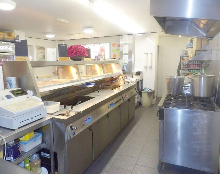 Detached fish & chip shop with restaurant, Wigan town centre Photo 3