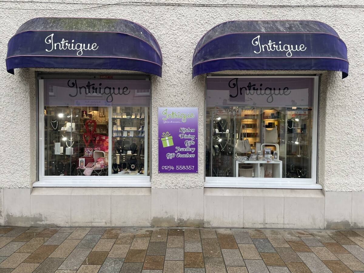 Intrigue Gift Shop - Kilwinning Est. 43 Years