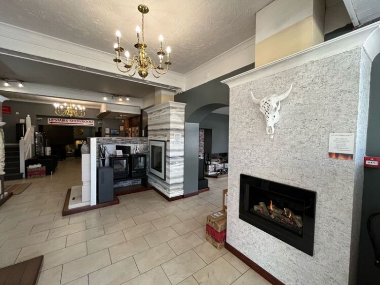 Established Fireplace & Stove Showroom – Retirement Opportunity – Freehold Available