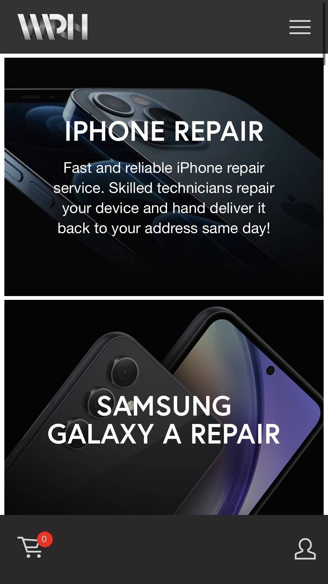 Business repairing electronic devices & mobile phones