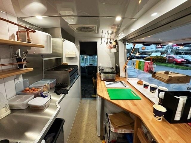 Mobile Catering Van With A Dedicated Pitch On A Busy Trading Estate for Sale