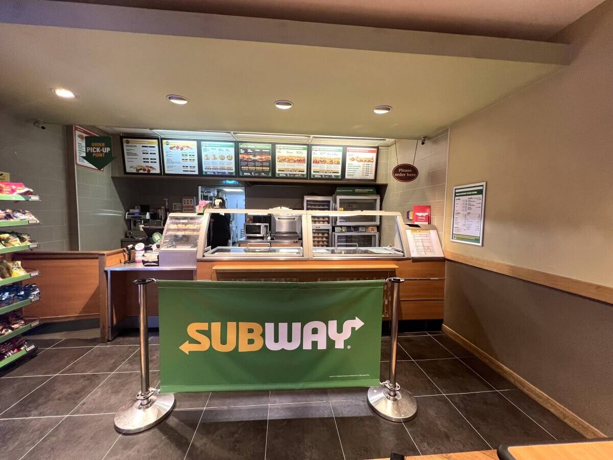 Subway Sandwich Franchise located on the High Street in Montrose (ref 1816)