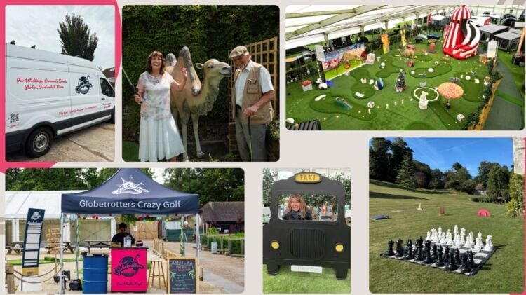 REDUCED Unique Mobile Mini Golf and Games Hire Business Operating Across the South East Photo 3