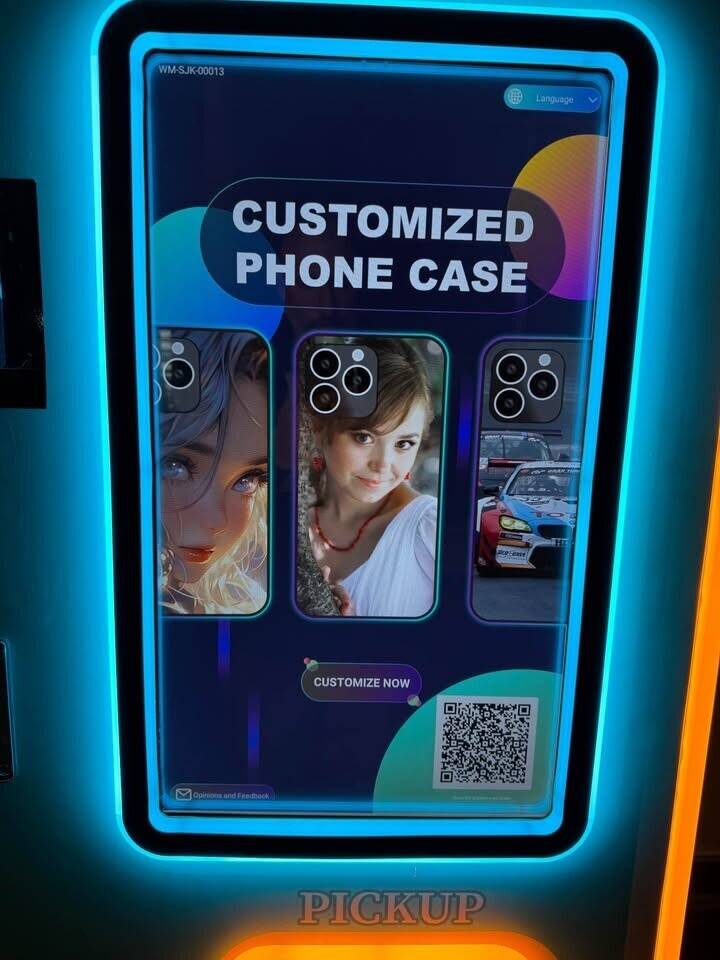 Custom Phone Cases Vending Machine
