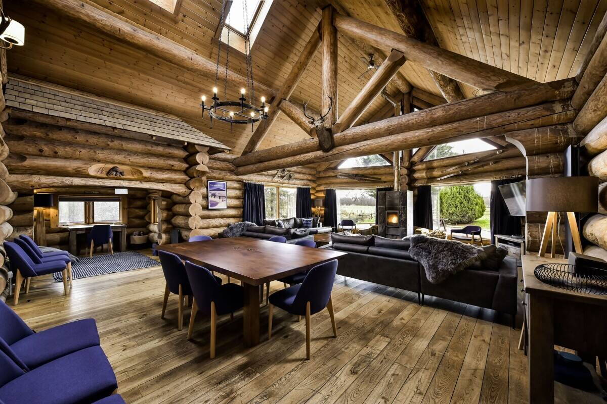 A Stunning Log Cabin with a Substantial Income Stream in The Cairngorm National Park (ref 1819)