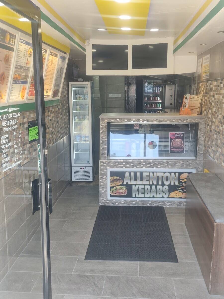 Allenton Kebabs Established since 1988 Prime Location Fully Equipped