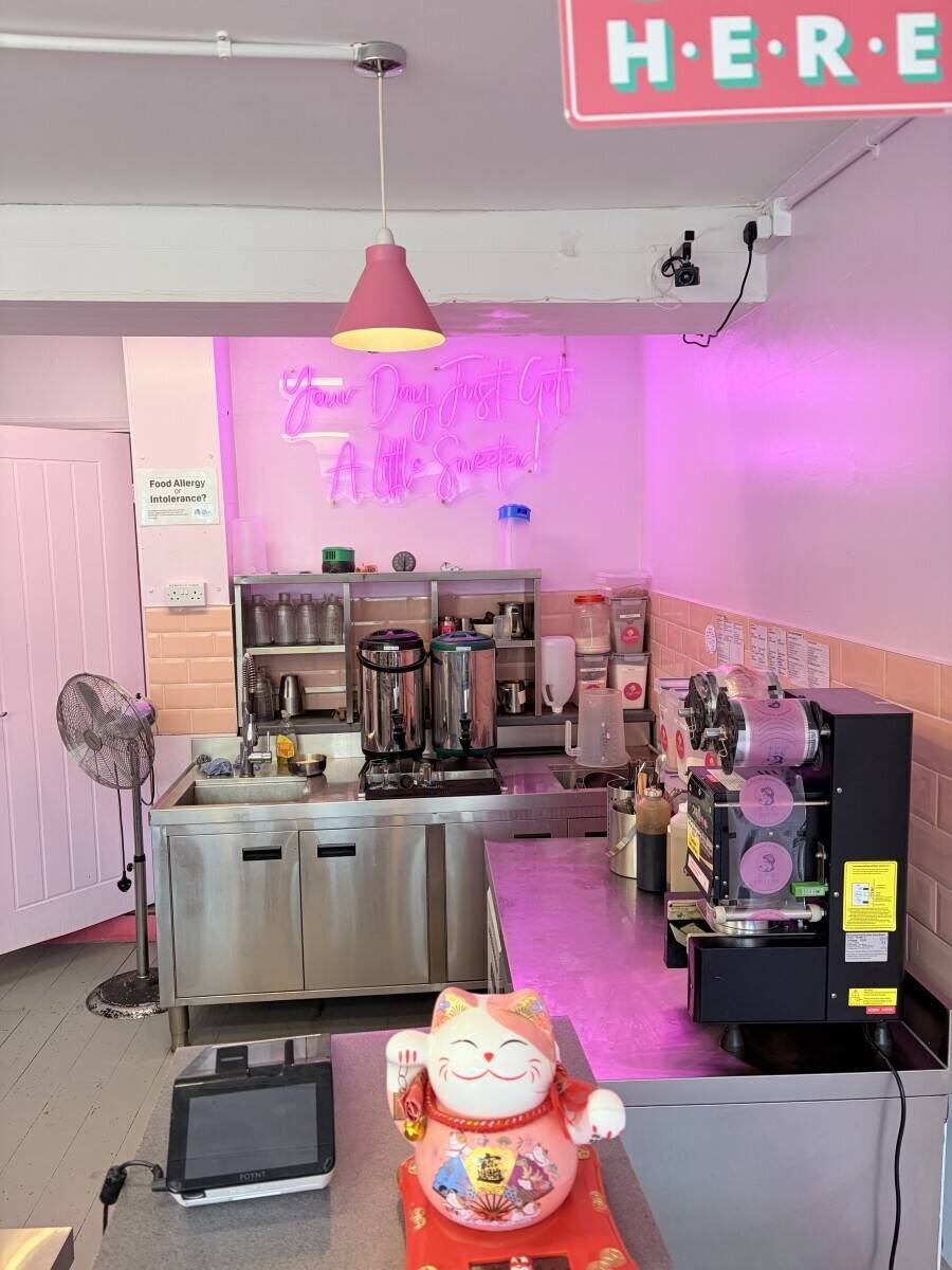 Independent Bubble Tea Business For Sale | Est. 2020 | High Street Newcastle-under-Lyme | £30K Photo 3