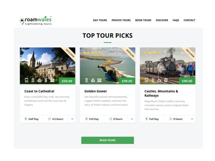 Award-Winning Guided Tour Business