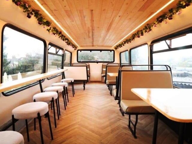 Fully Fitted Coffee Bus for Sale Photo 3