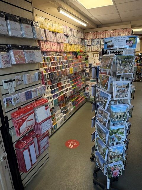 Post Office With Cards, Balloons, Stationery, Toys And Confectionary for Sale