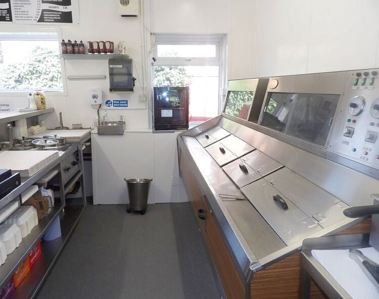 Refurbished detached freehold fish & chip shop trading about 20 hours weekly