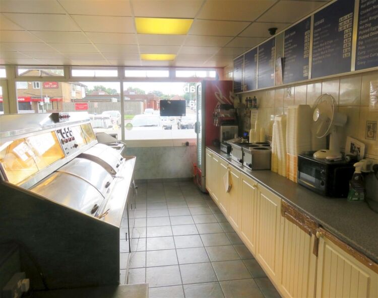 Long-established corner fish & chip shop, Walsall
