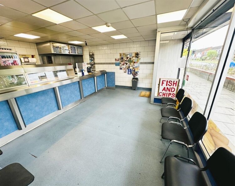 Modern fish & chip shop, Cheltenham parade