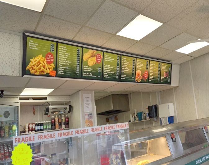 Firmly established fish & chip shop with same ownership past 18 years