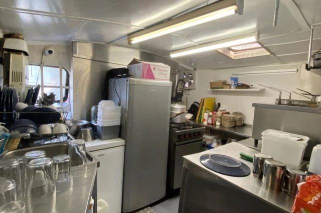 Café On A Barge for Sale