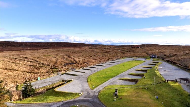 Staffin Caravan & Camping Site with Self-Catering Accommodation