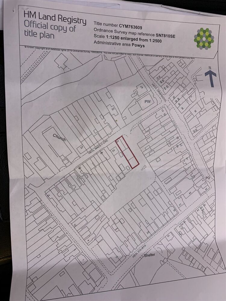 TOWN CENTRE VIRTUALLY FREEHOLD DEVELOPMENT PROPERTY IN YSTRADGYNLAIS