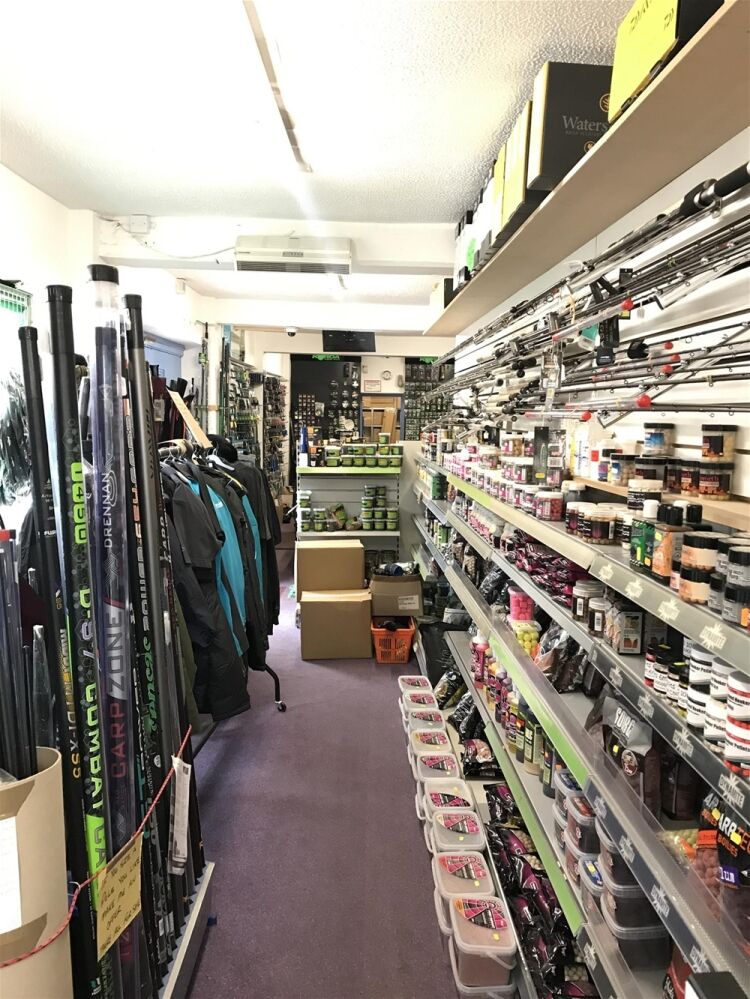 RETAIL ANGLING SUPPLIES EMPORIUM IN BURTON ON TRENT