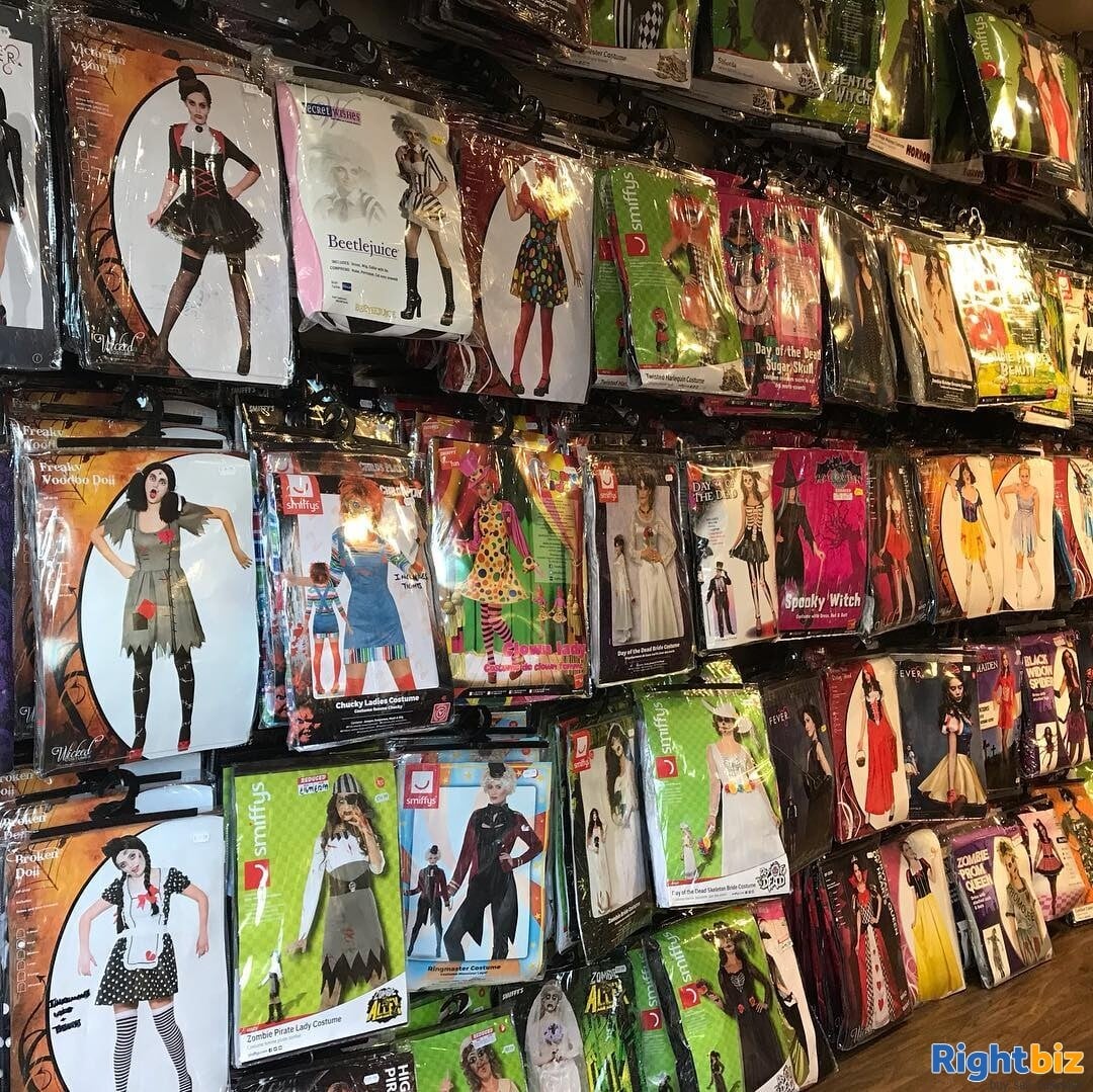 Profitable And Growing Costume Shop Business For Sale