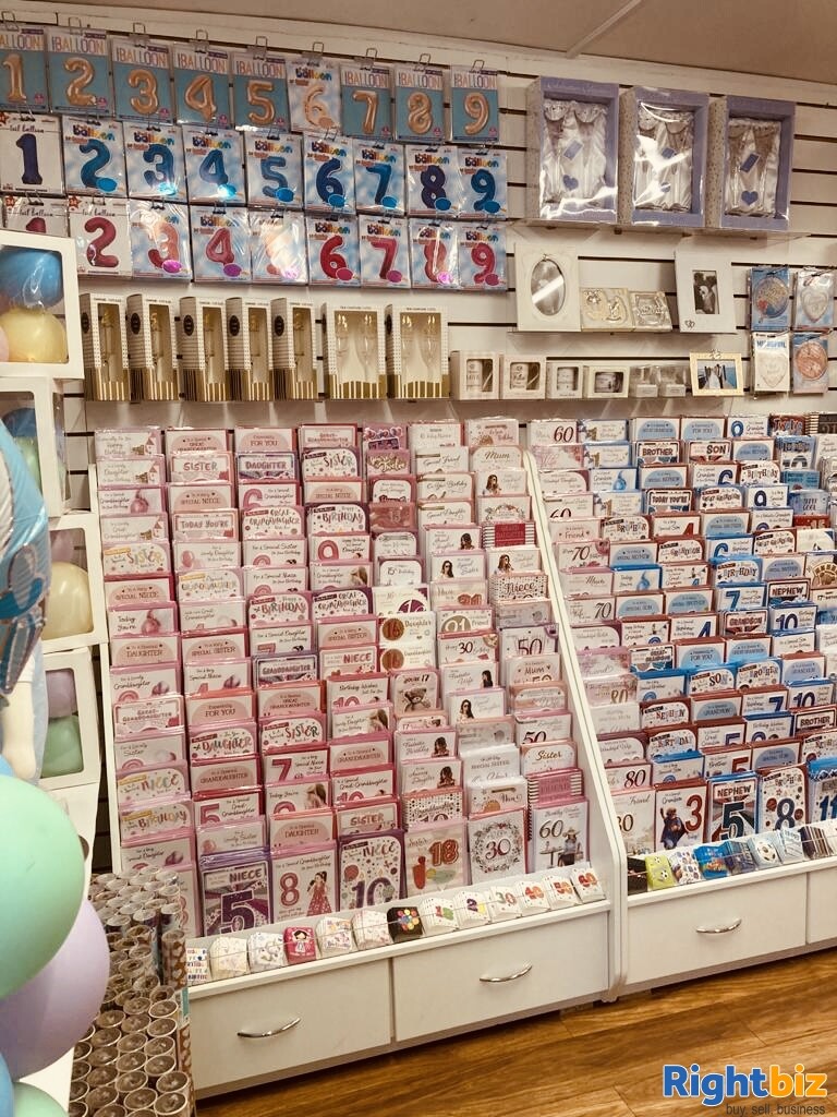 Fully Stocked Newly Established Card, Balloon & Gift Shop