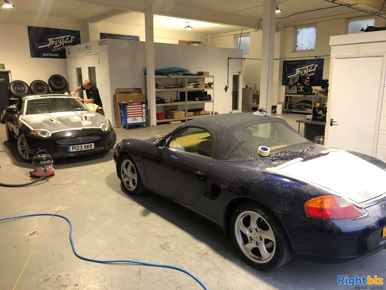 Leasehold Van/Car modification Body shop business in Nottinghamshire with Paint booth