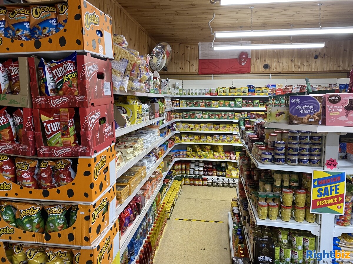 Grocery store with Polish food located in Manchester - Gorton Market