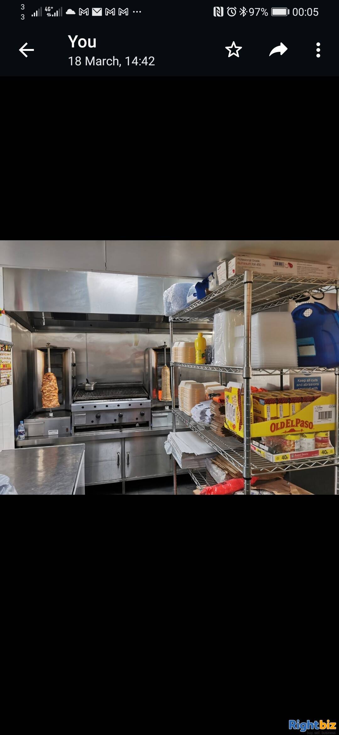 Very Busy Pizza, Burger and Kebab shop for sale