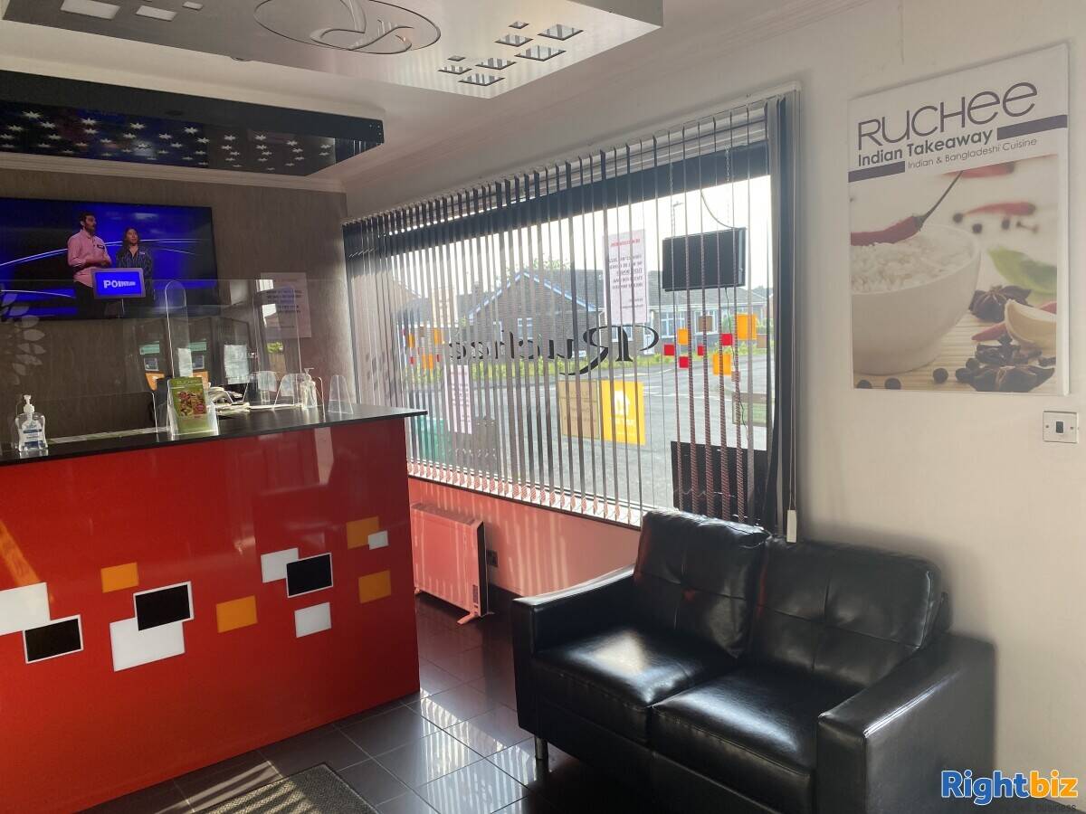 Indian takeaway business lease for sale