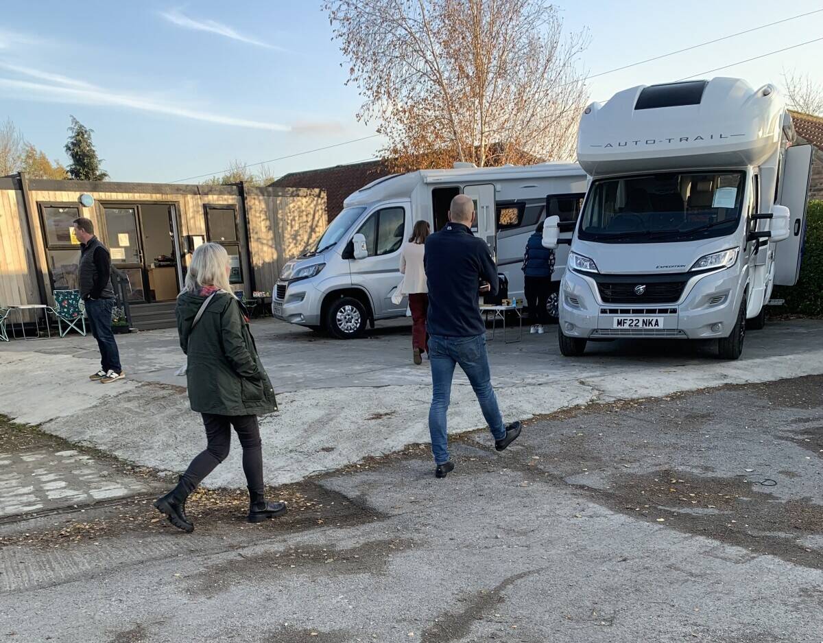 Growing Motorhome hire company for sale in North Yorkshire